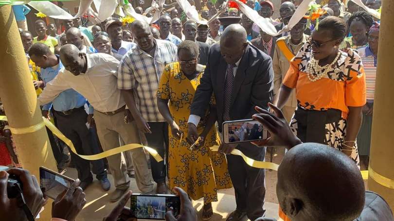 Ribbon-Cutting, Agape Nursery and Primary School dedication 18.01.2020.